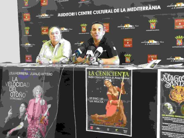 Lola Herrera, el Ballet de Mosc&uacute;, &ldquo;Magic Santana&rdquo; y la OJPA actuar&aacute;n en  l&rsquo;Auditori de La Nuc&iacute;a 