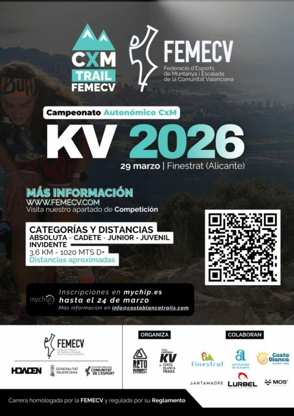 KM Vertical Puig Campana + Reto Inclusivo Puig Campana 