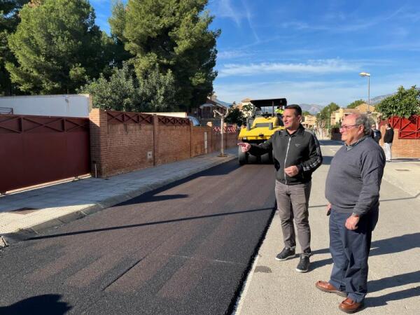 La Nucía invierte 60.0000 euros en el reasfaltado la Urbanización Nucia Star